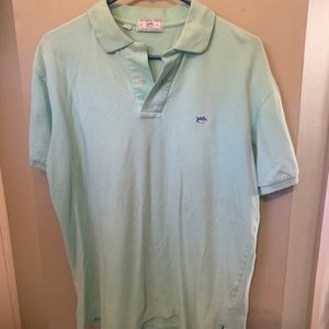 Men's Southern Tide Skipjack Polo Mint Green